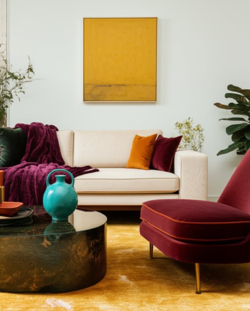 Featured image for Bold Accent Colors That Ground Autumn Interiors