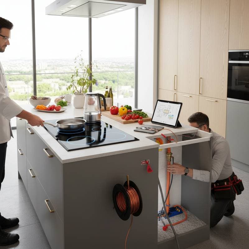 Featured image for Kitchen Retrofit: Gas to Induction Switch Guide