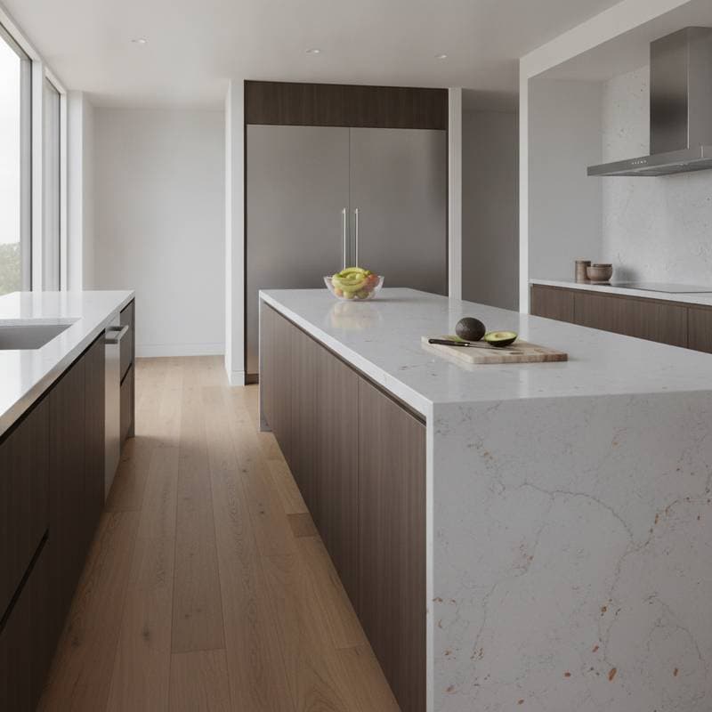Featured image for Antimicrobial Countertops Cut Kitchen Bacteria Without Scrubbing