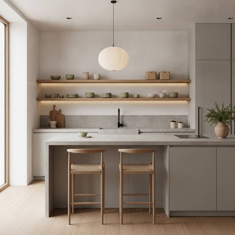Featured image for Japandi Kitchens Blend Calm and Function for 2026