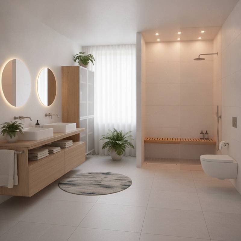 Featured image for Seamless Bathrooms That Age as Gracefully as You Do