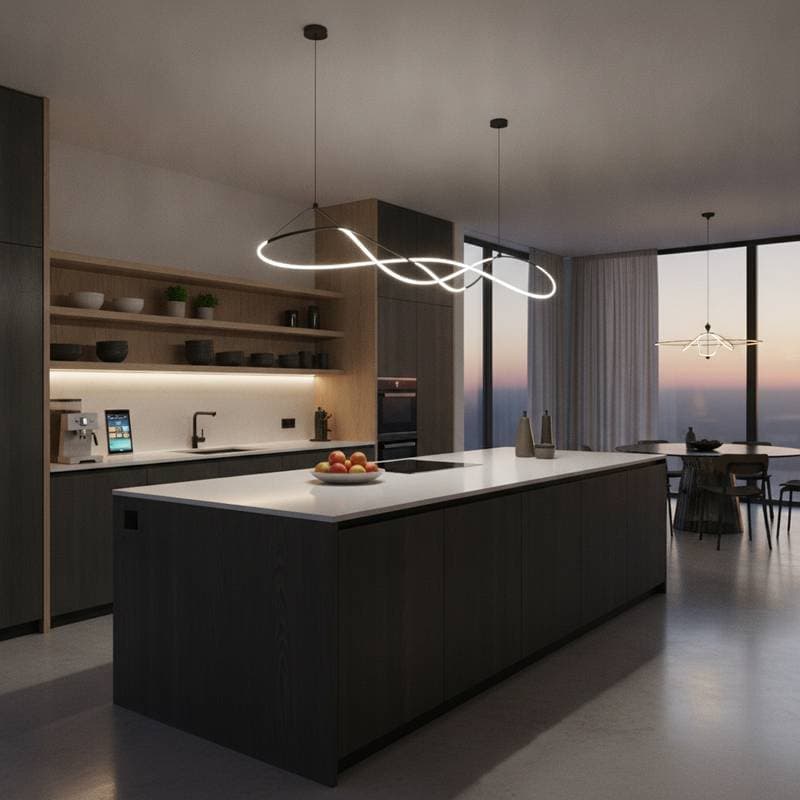 Featured image for Circadian Lighting Design Transforms Kitchen Wellness