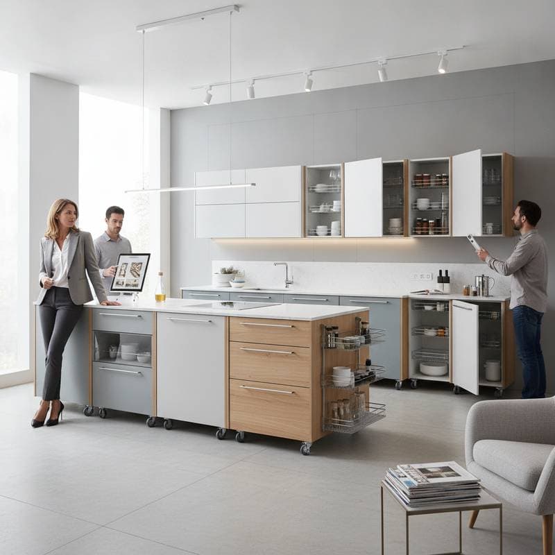 Featured image for Modular Kitchen Cabinets You Can Rearrange Monthly