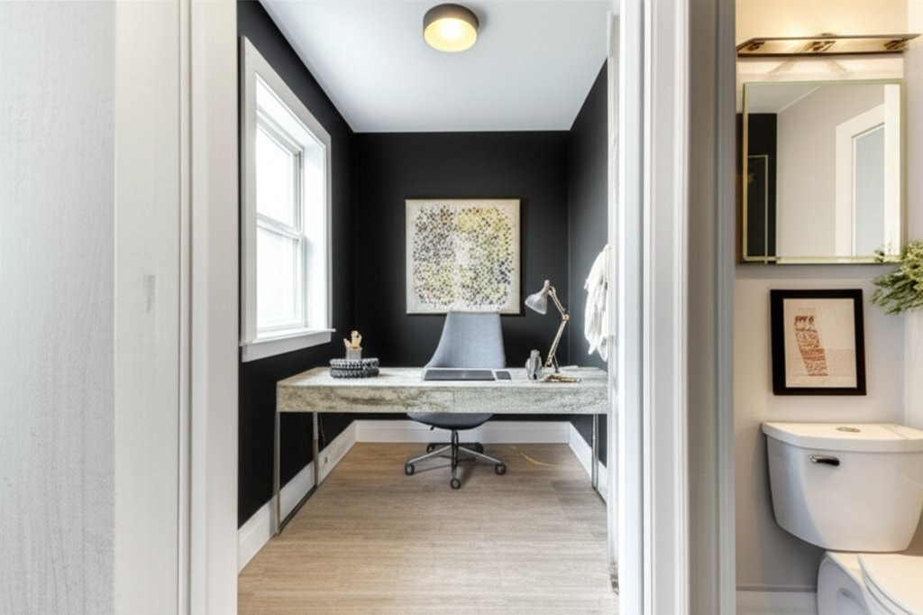 Featured image for Underused Bathrooms Becoming 2025's Top Home Offices