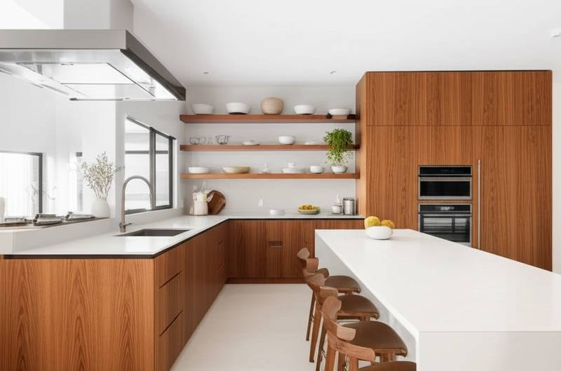 Featured image for Why Japandi Kitchens Feel Better Than All-White