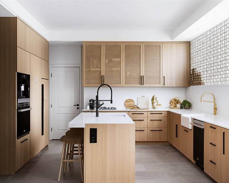 Featured image for Japandi Kitchens Blend Japanese Zen With Scandi Warmth