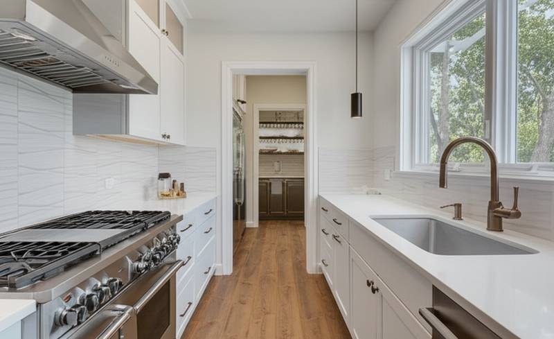 Featured image for Scullery Kitchens Keep Your Open Layout Clutter-Free