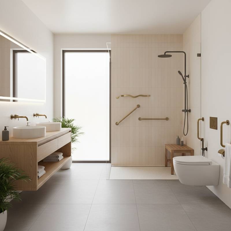 Featured image for Universal Design Makes Bathrooms Work for Life
