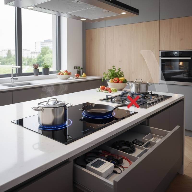 Featured image for Why Induction Cooktops Beat Gas for Health and Speed