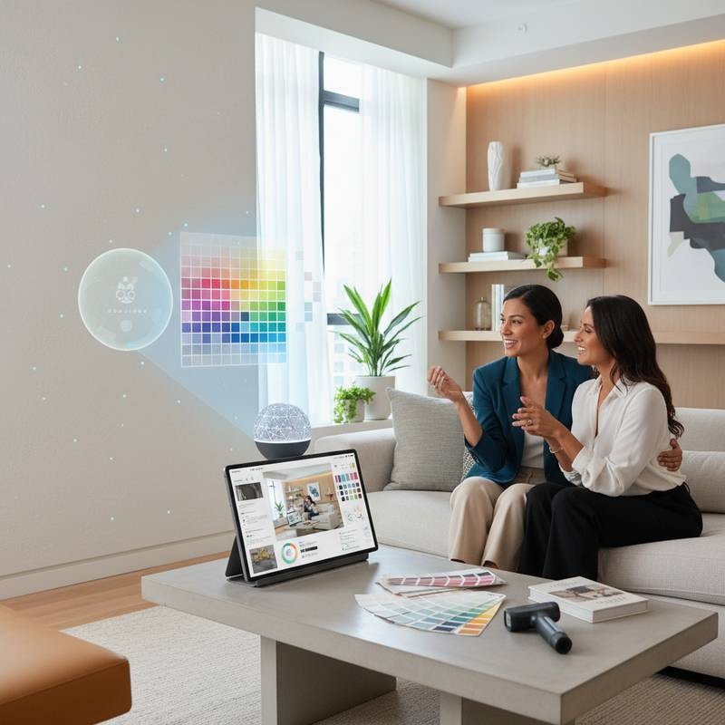 Featured image for AI Color Tools Unlock Flawless Home Palettes