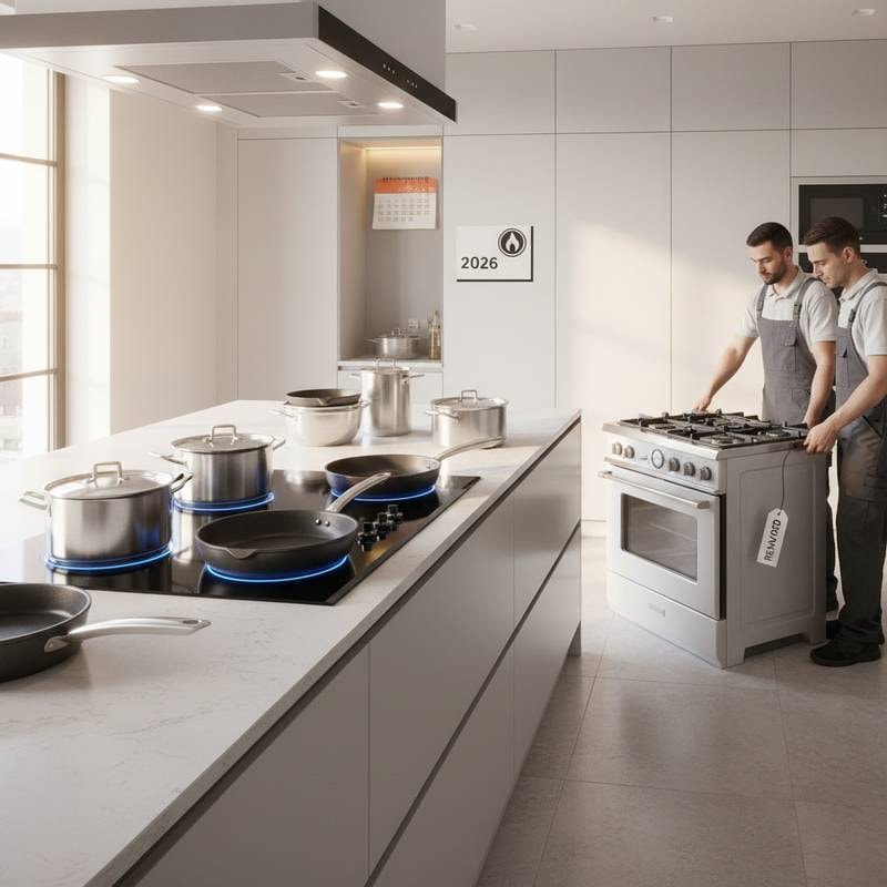 Featured image for Why Induction Cooktops Beat Gas After 2026 Ban