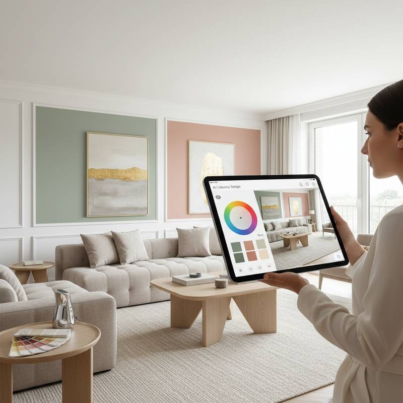 Featured image for AI Color Tools That Stop Expensive Paint Mistakes