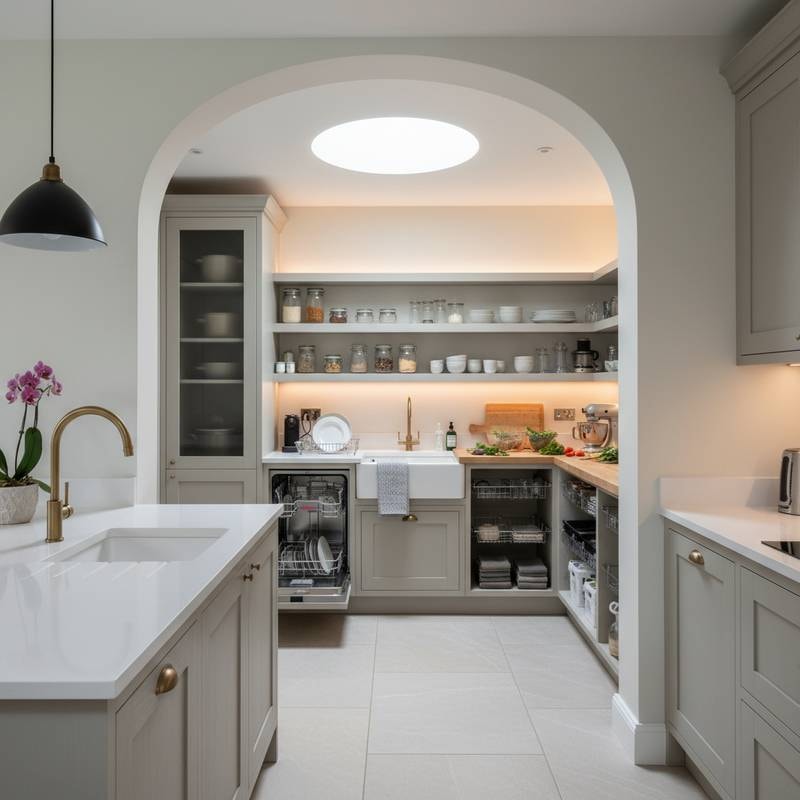 Featured image for Why Scullery Kitchens Keep Your Main Kitchen Spotless