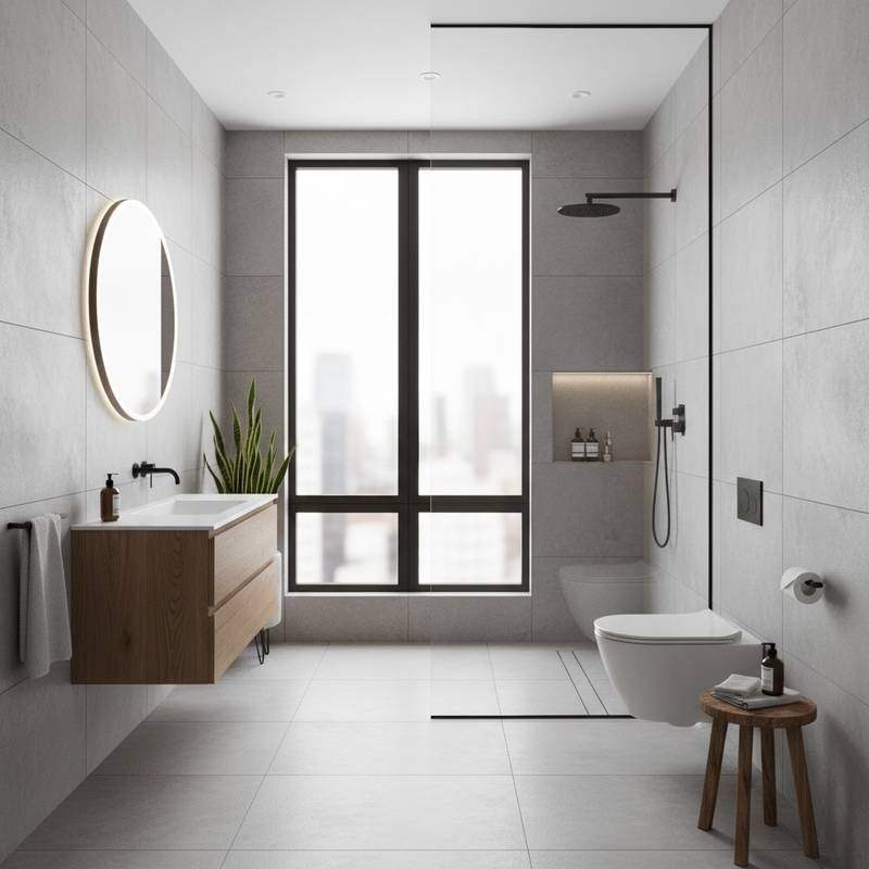 Featured image for Wet Rooms Make Small Bathrooms Feel Twice as Big
