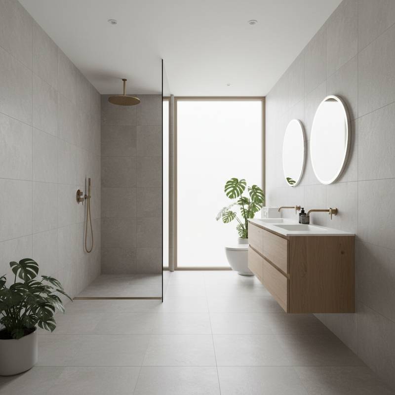 Featured image for Why Doorless Wet Rooms Rule 2026 Bathrooms