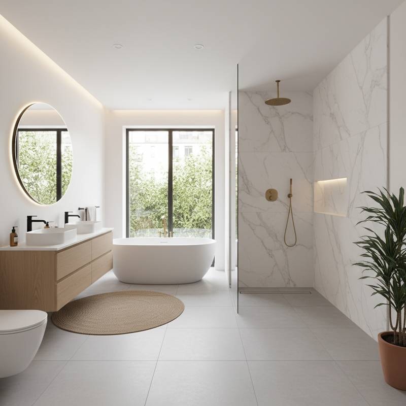 Featured image for Why Doorless Showers Create More Space in Small Bathrooms