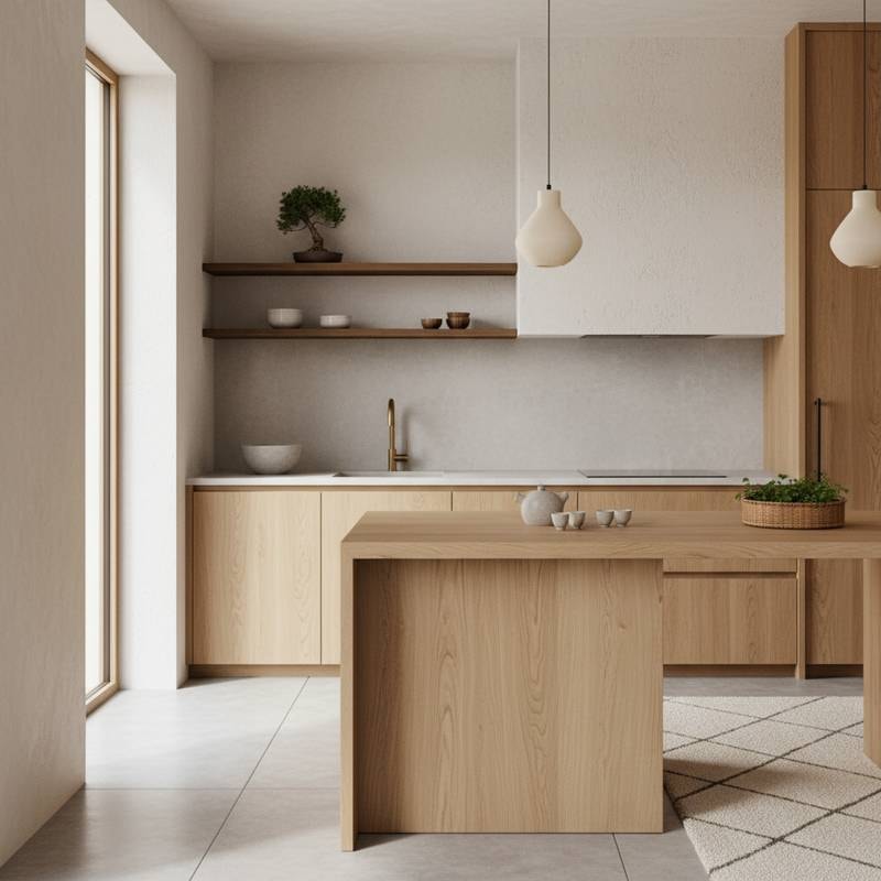 Featured image for Japandi Kitchens: Where Zen Minimalism Meets Function