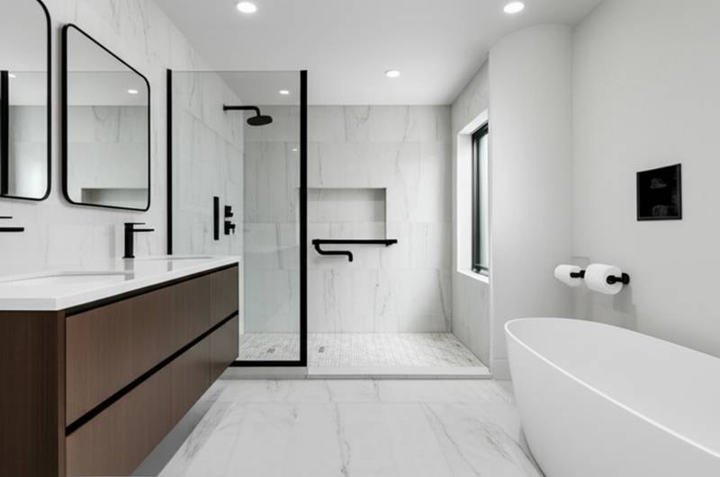 Featured image for Wet Rooms Make Small Bathrooms Feel Twice the Size