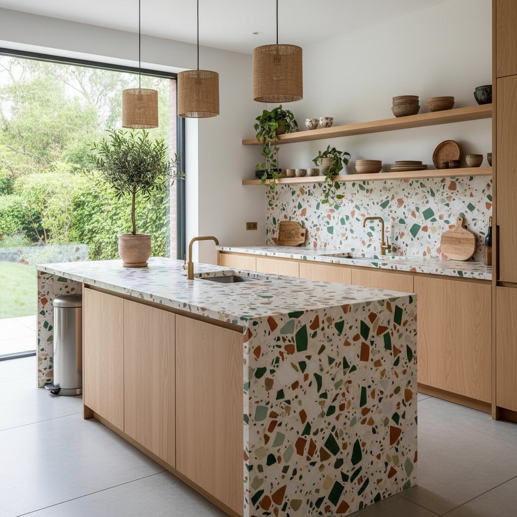 Featured image for Terrazzo Countertops: Sustainable Style Meets Durability