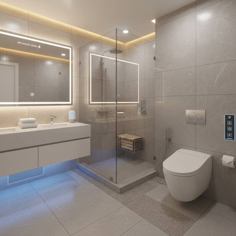 Featured image for Smart Bathroom Tech That Keeps Seniors Safe at Home