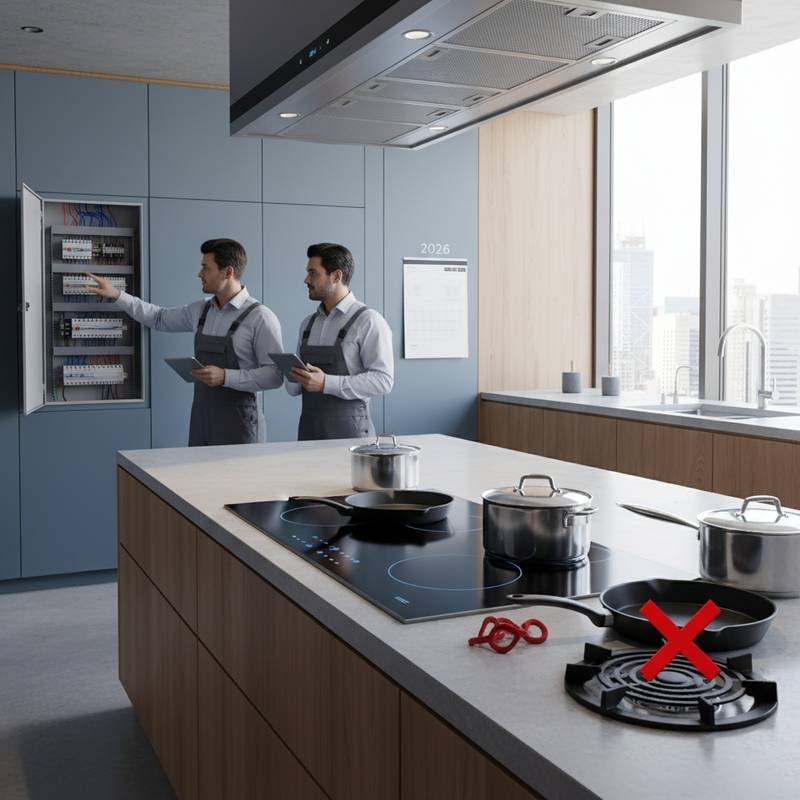 Featured image for Why Contractors Now Recommend Induction Over Gas