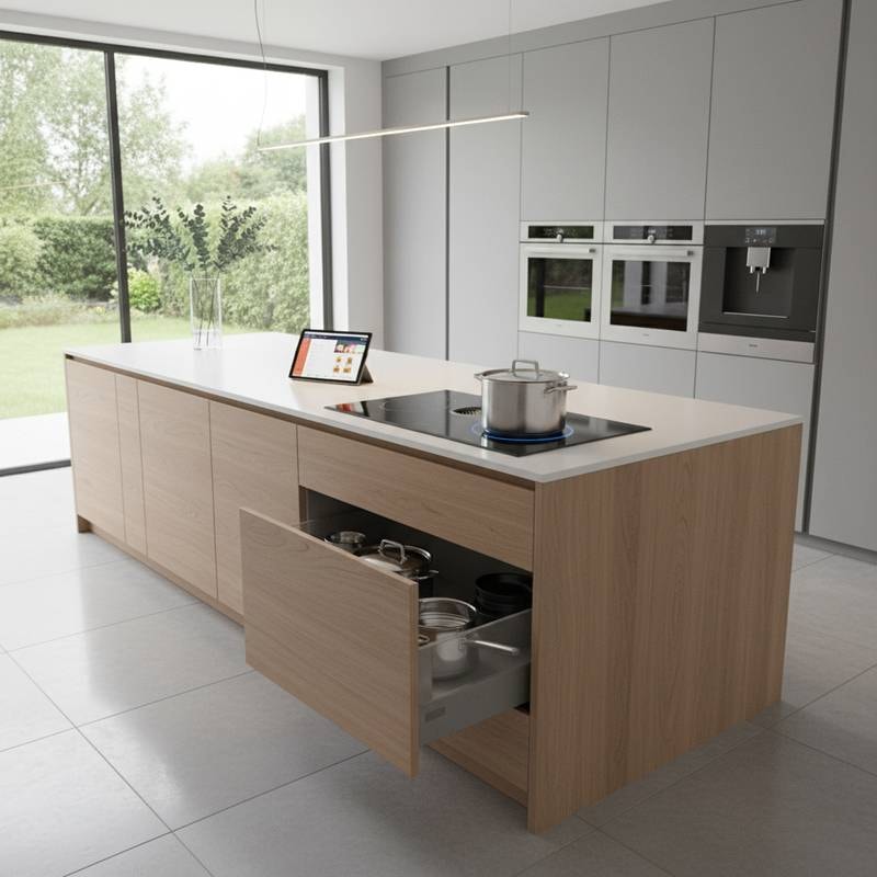 Featured image for Induction Kitchens: Faster, Safer, Sleeker Design