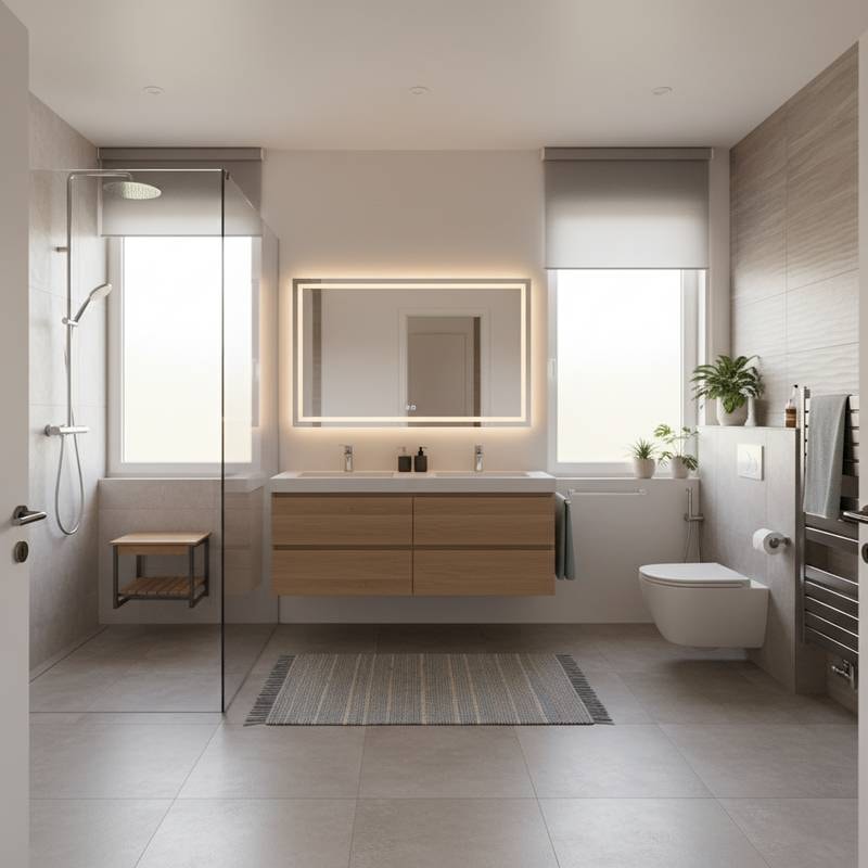 Featured image for Universal Design Makes Bathrooms Safe and Stylish