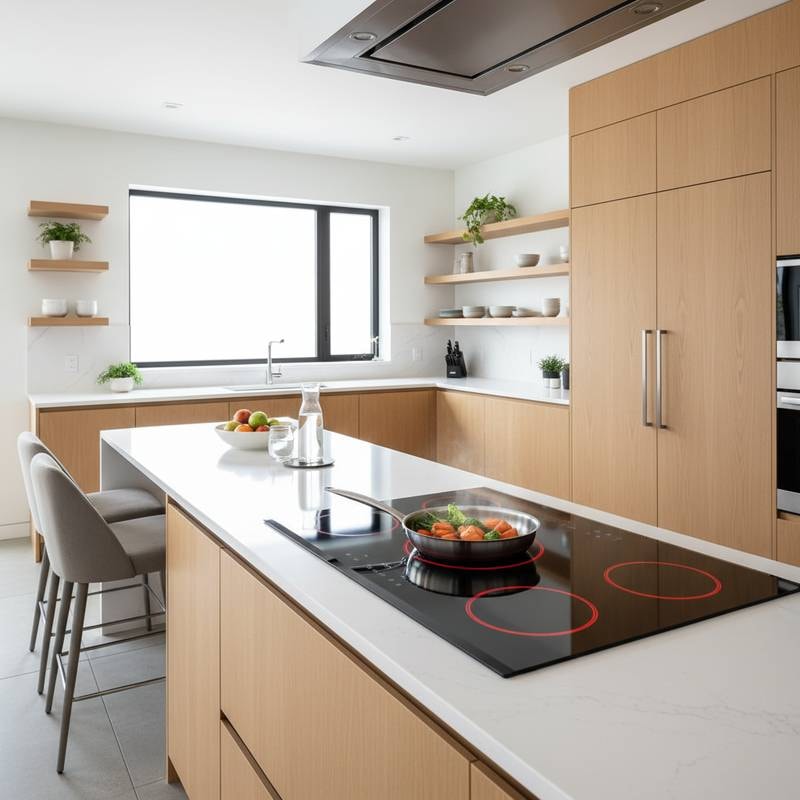 Featured image for Induction Cooktops Heat Pans, Not Your Kitchen