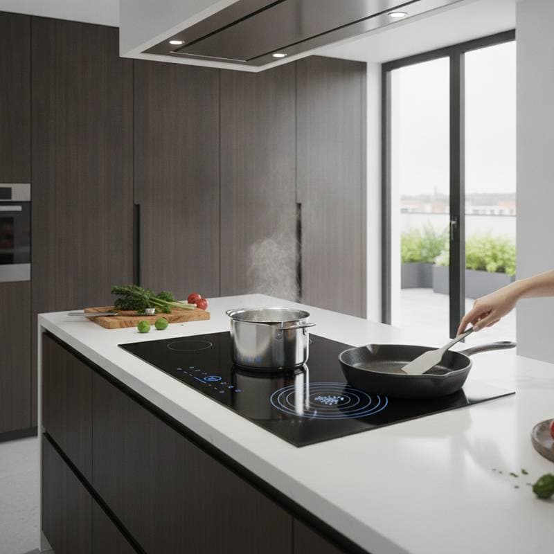 Featured image for Induction Cooking Heats Faster and Keeps Your Air Clean